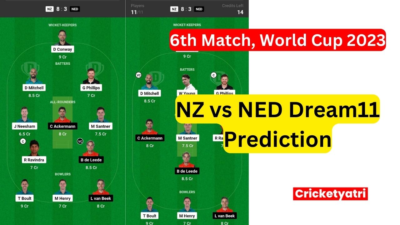 NZ vs NED Dream11