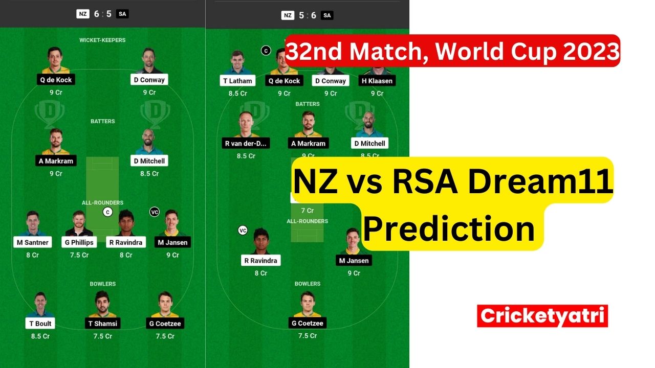 NZ vs RSA Dream11