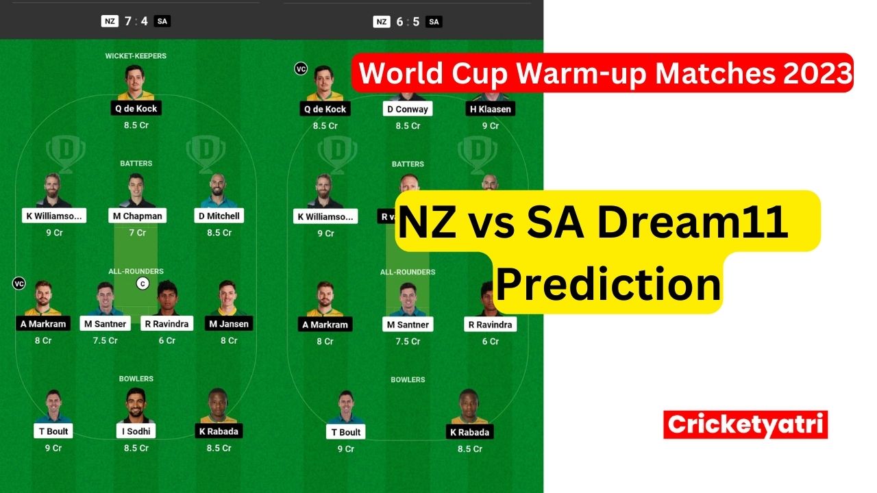 NZ vs SA Dream11