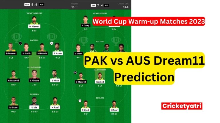 PAK vs AUS Dream11