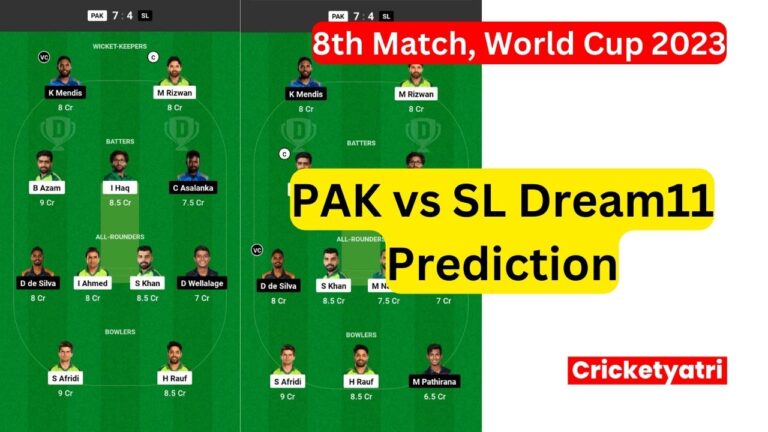 PAK vs SL Dream11