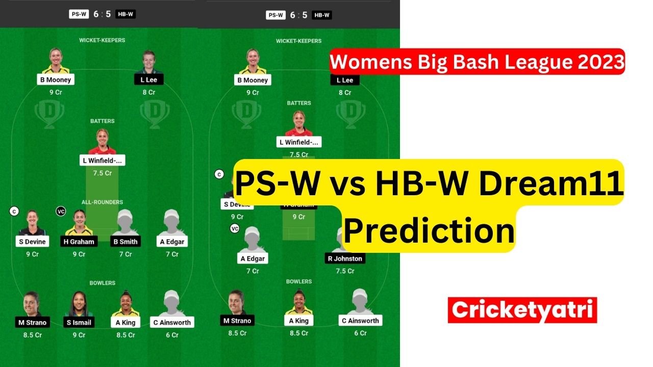 PS-W vs HB-W Dream11