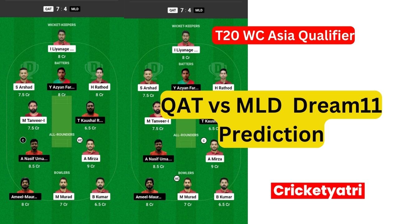 QAT vs MLD  Dream11 Prediction