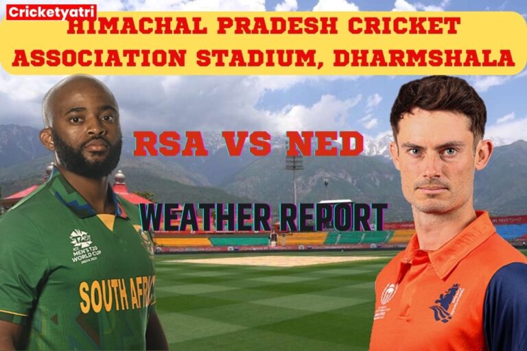 RSA vs NED Weather Report