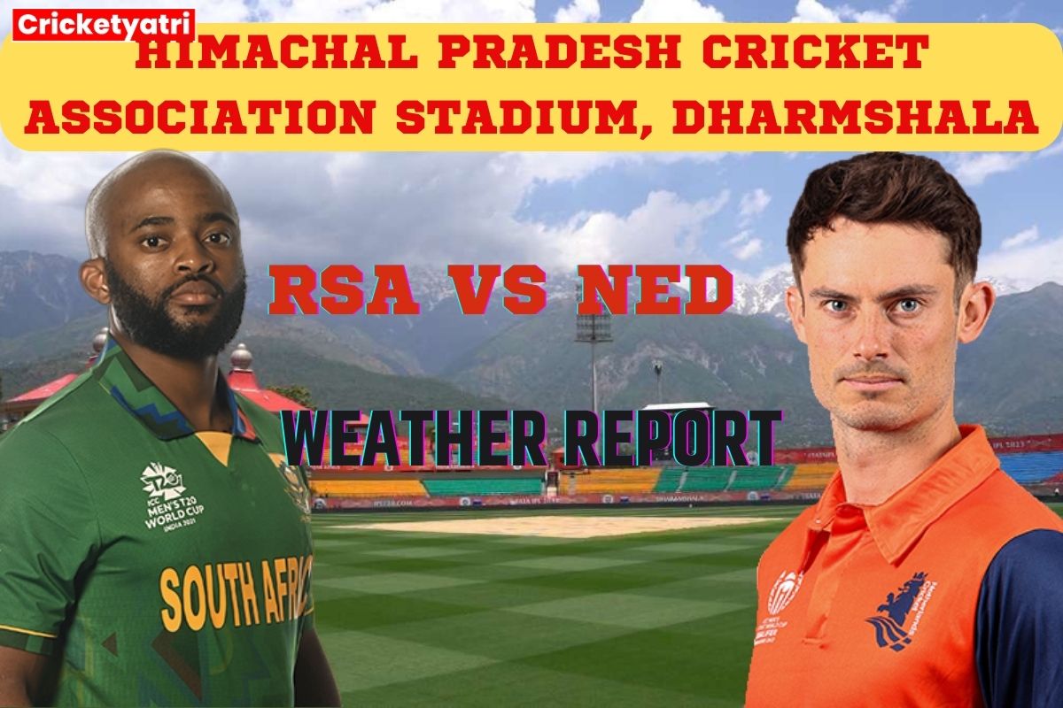 RSA vs NED Weather Report