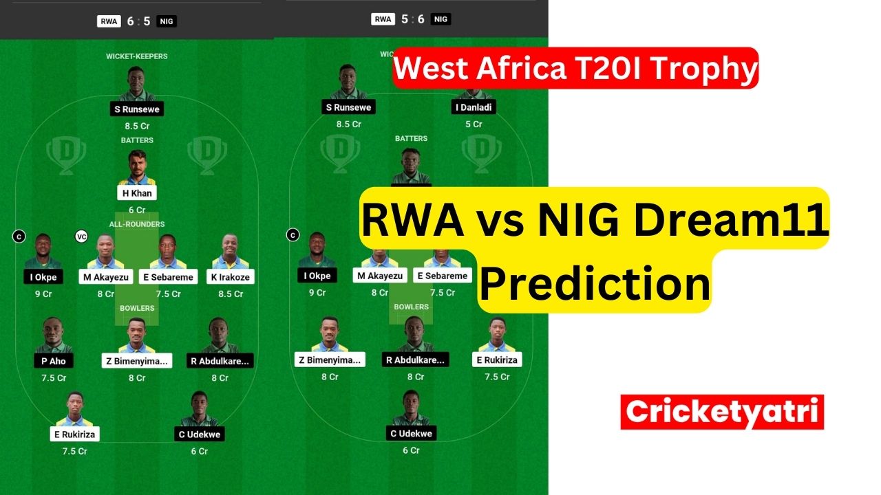 RWA vs NIG Dream11