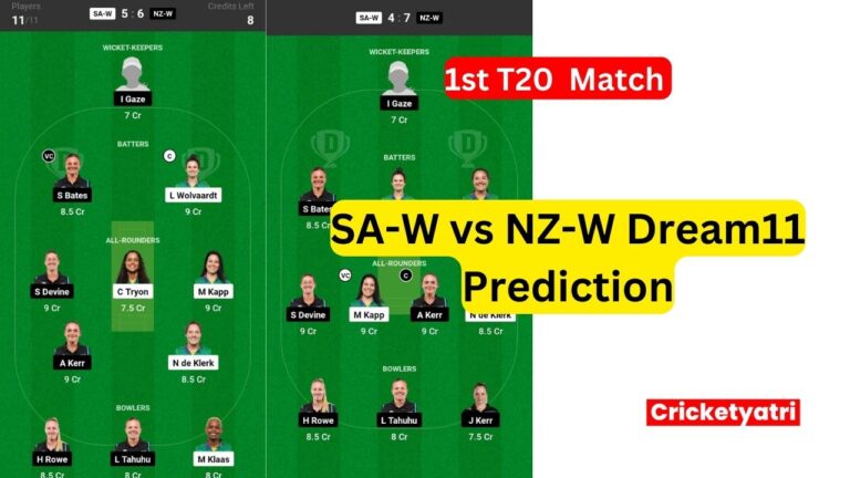 SA-W vs NZ-W Dream11