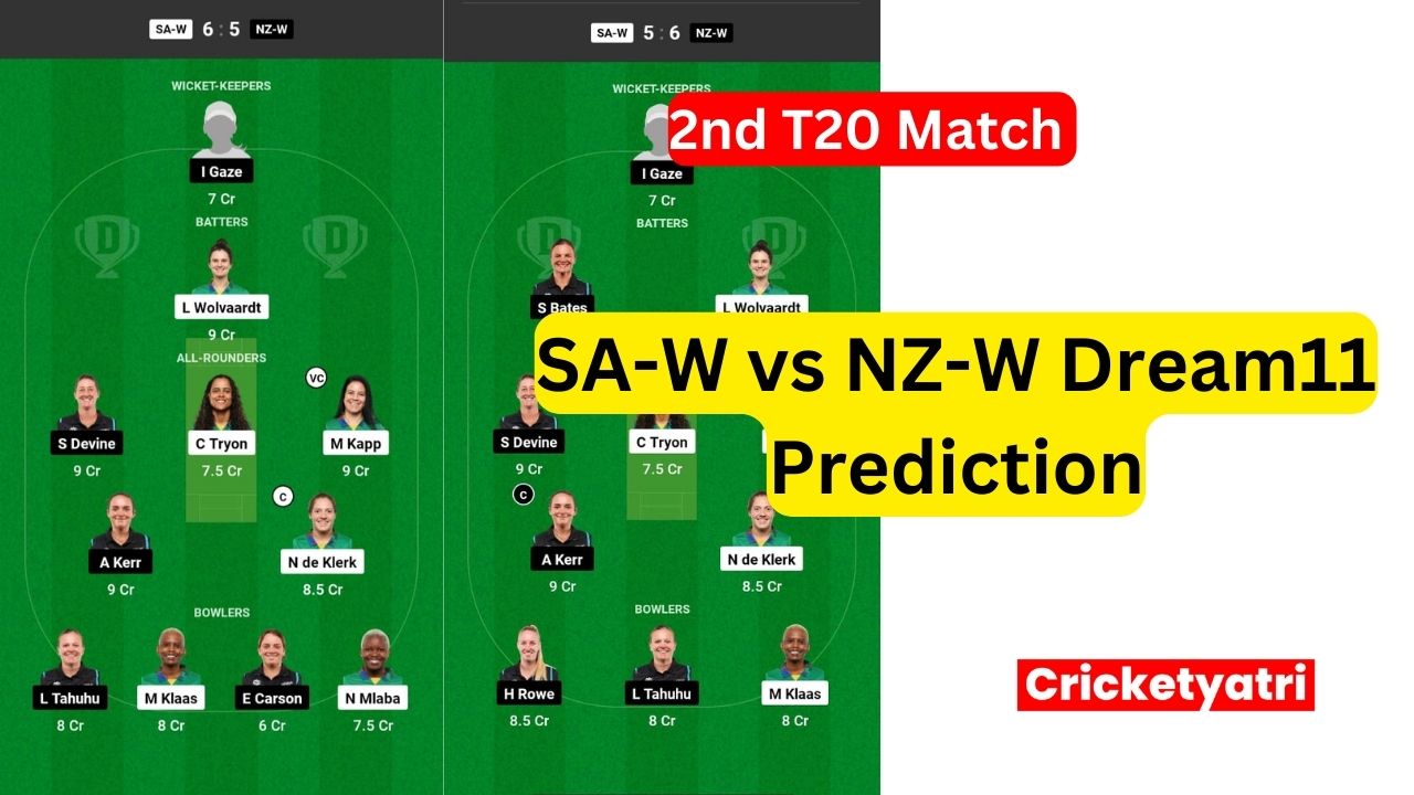 SA-W vs NZ-W Dream11