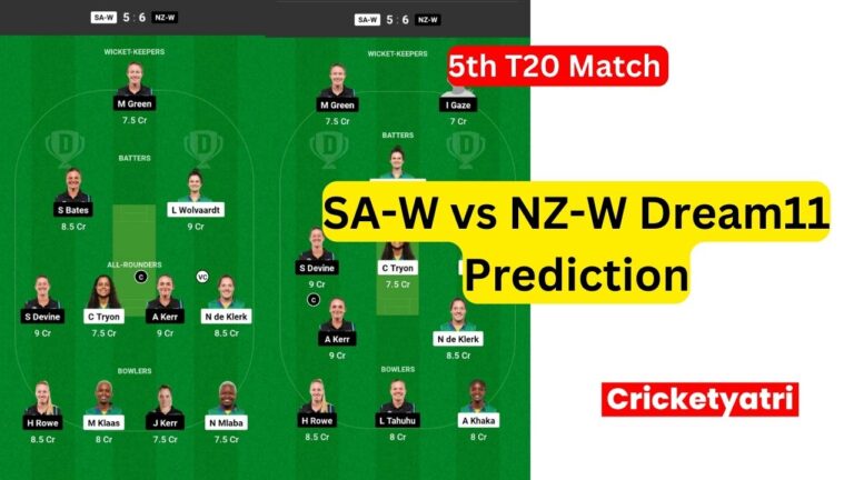 SA-W vs NZ-W Dream11