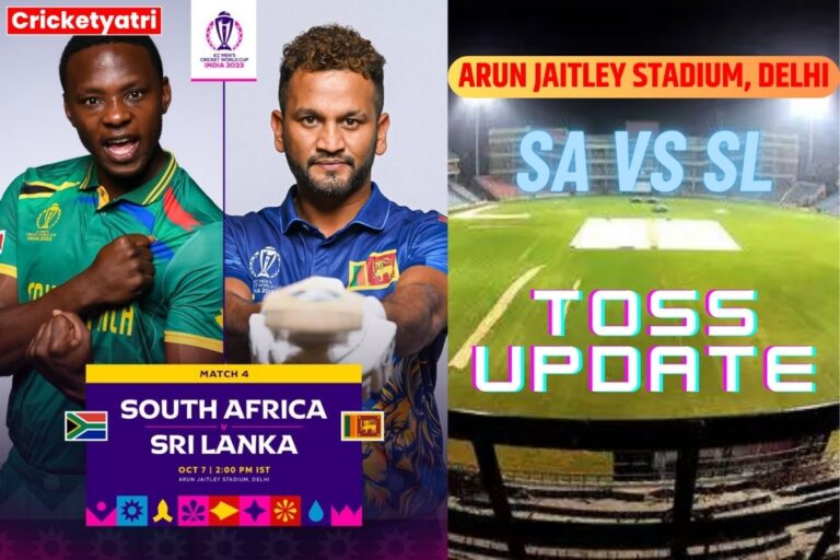 SA vs SL Toss Update