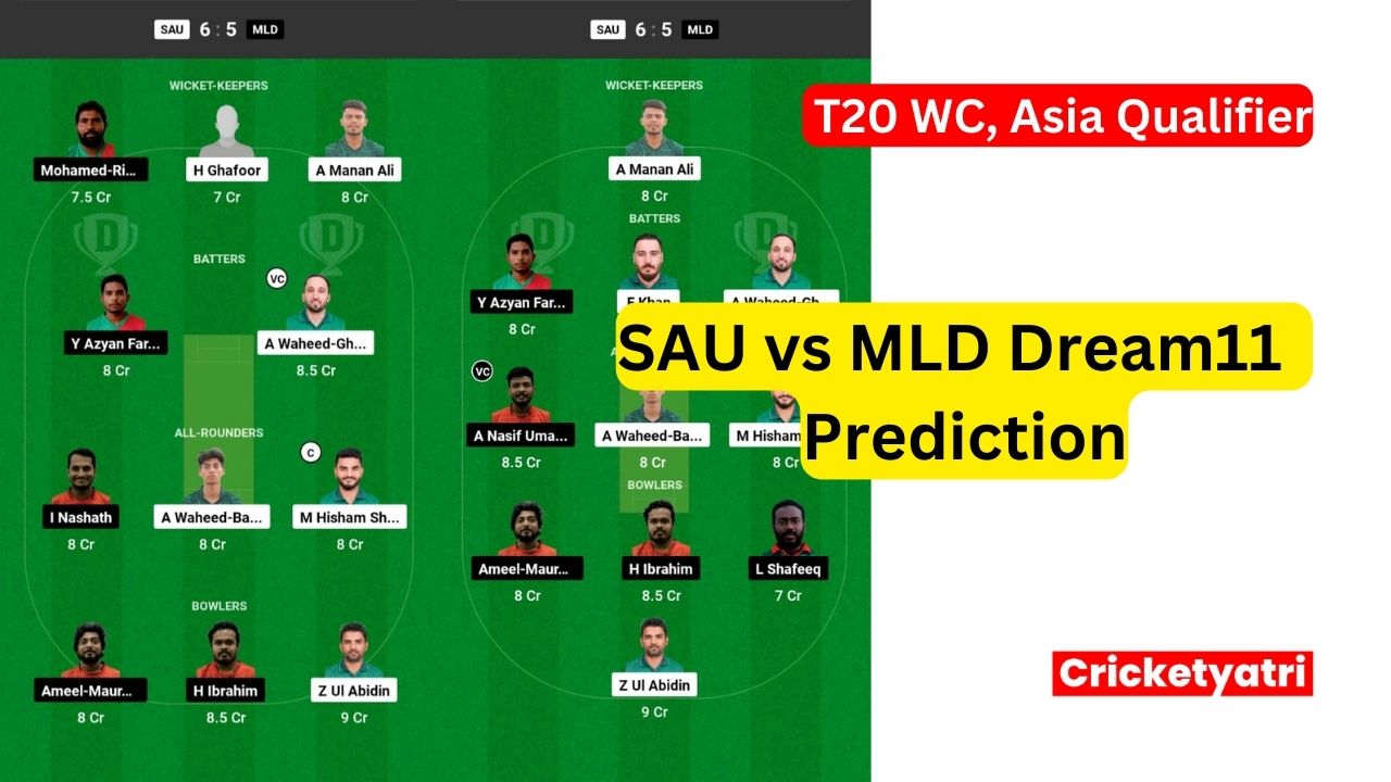 SAU vs MLD Dream11