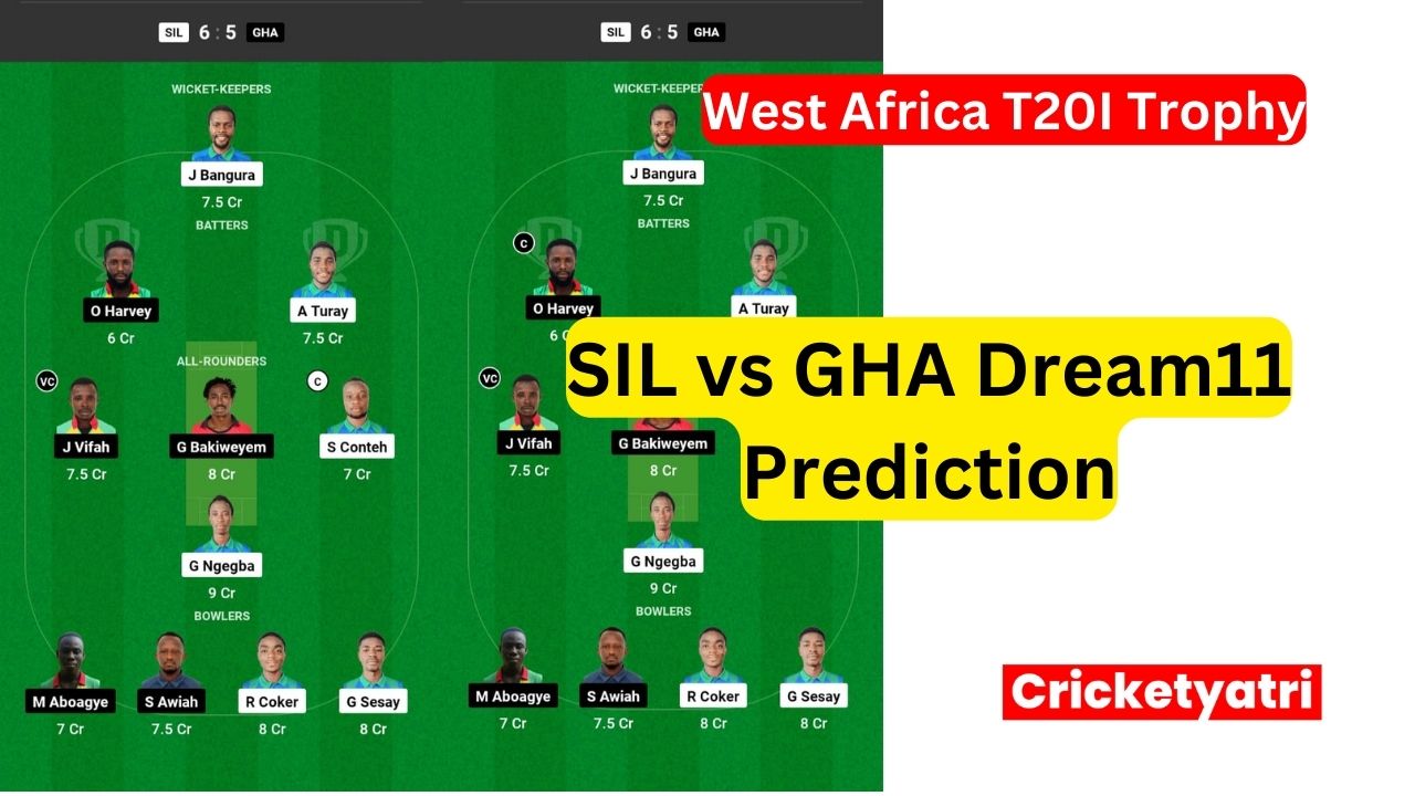 SIL vs GHA Dream11