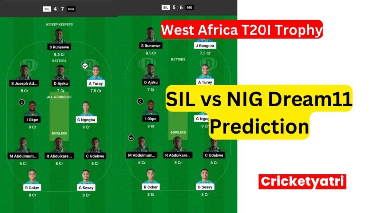 SIL vs NIG Dream11