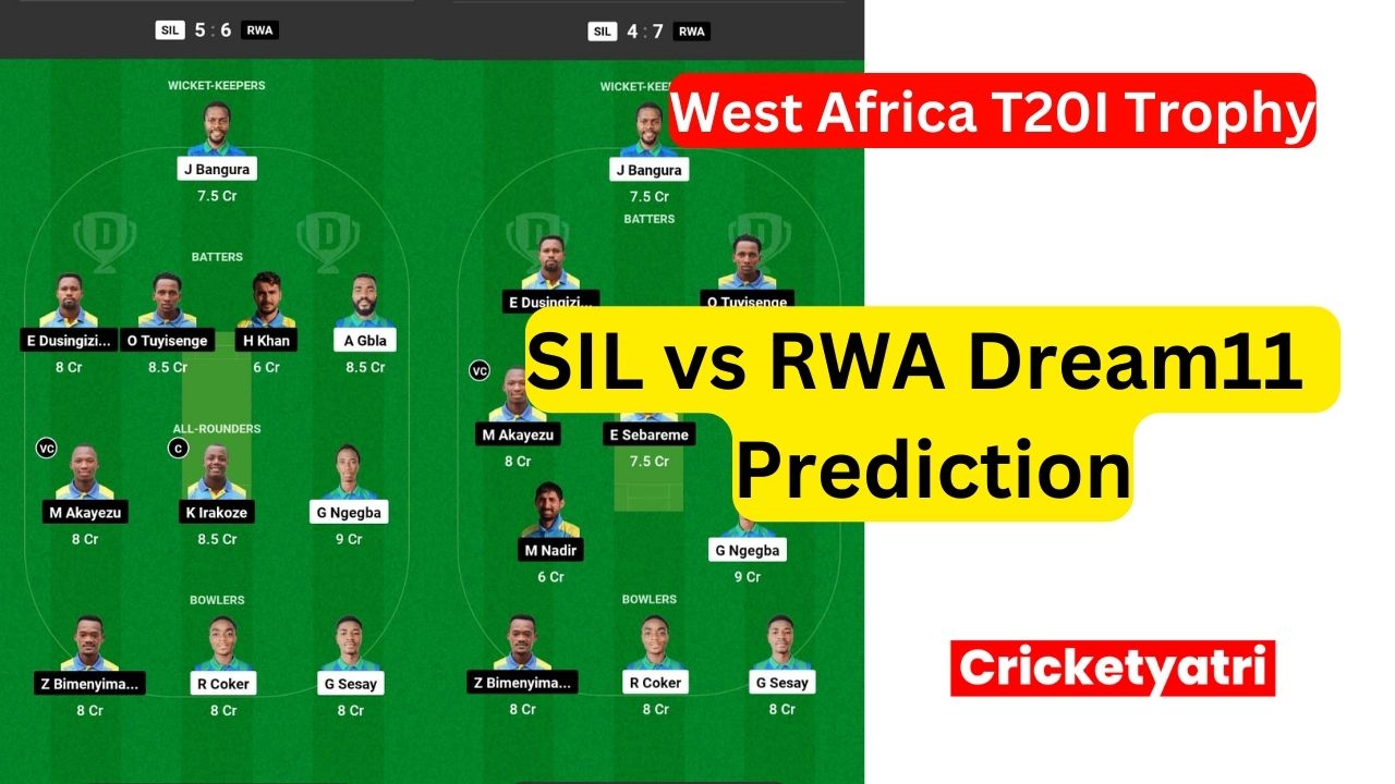 SIL vs RWA Dream11