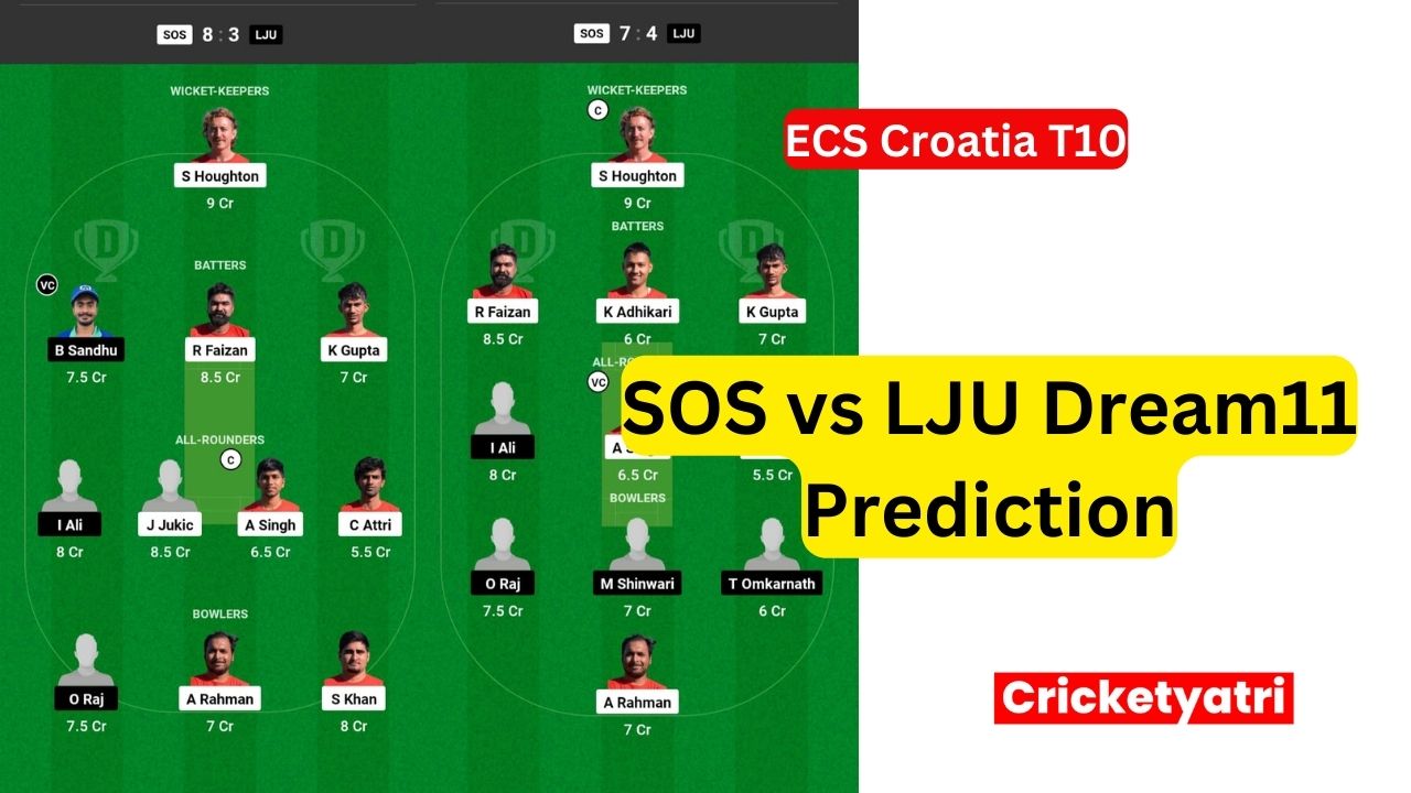 SOS vs LJU Dream11