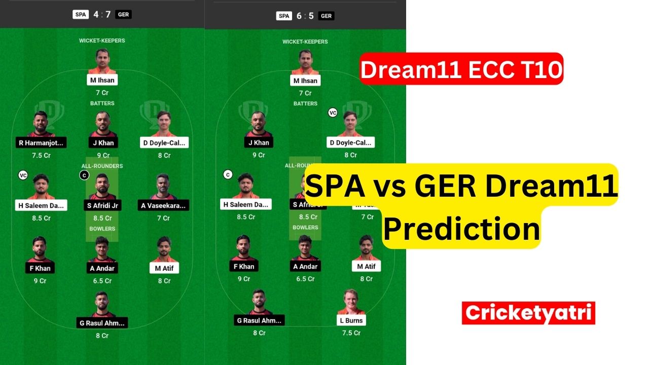 SPA vs GER Dream11