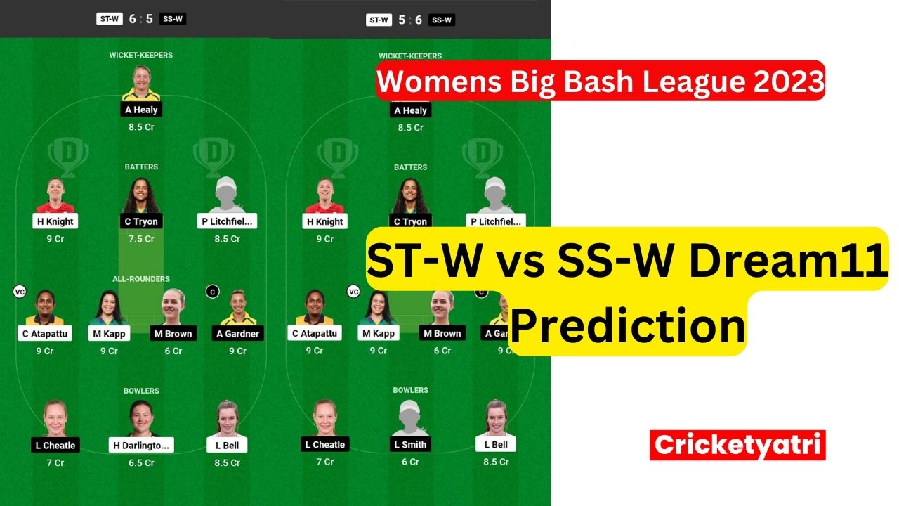 ST-W vs SS-W Dream11