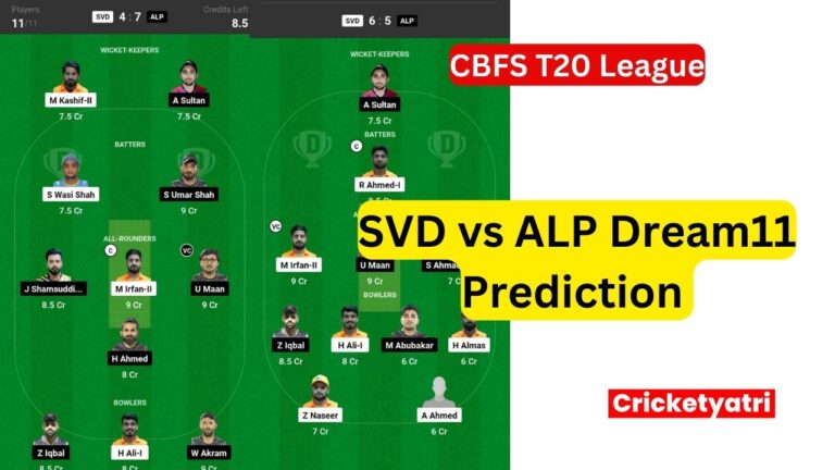 SVD vs ALP Dream11