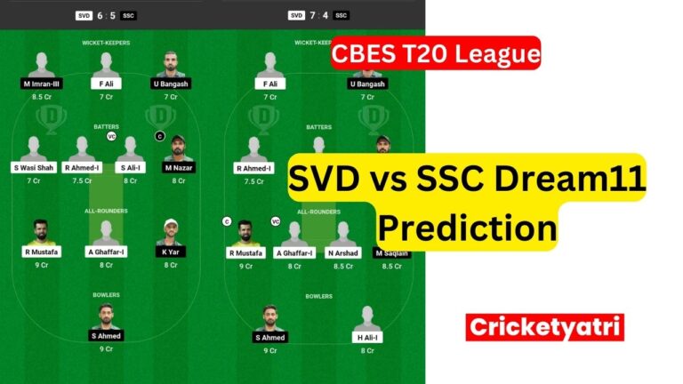 SVD vs SSC Dream11