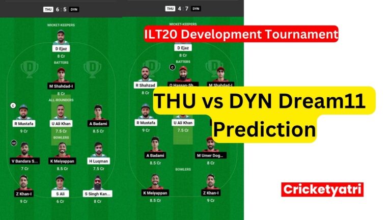 THU vs DYN  Dream11
