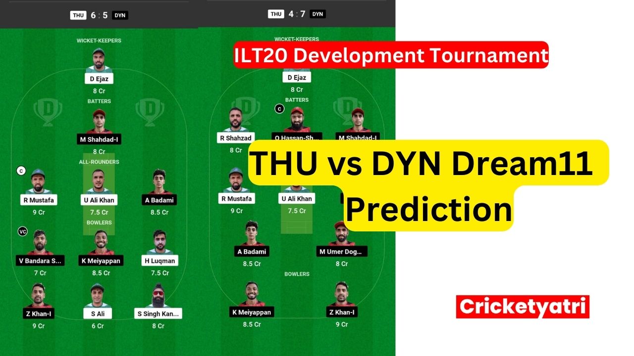 THU vs DYN  Dream11