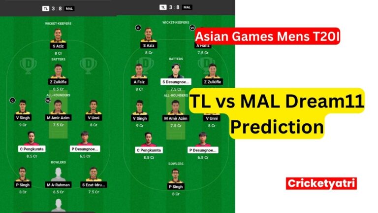 TL vs MAL Dream11