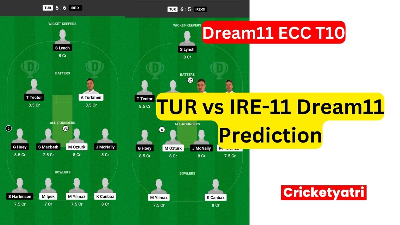 TUR vs IRE-11 Dream11