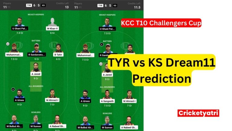 TYR vs KS Dream11