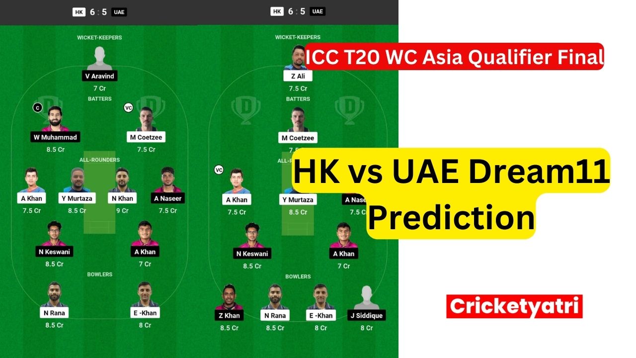 HK vs UAE Dream11