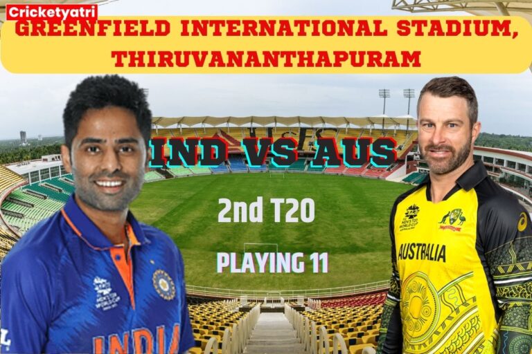 IND vs AUS 2nd T20 Playing 11