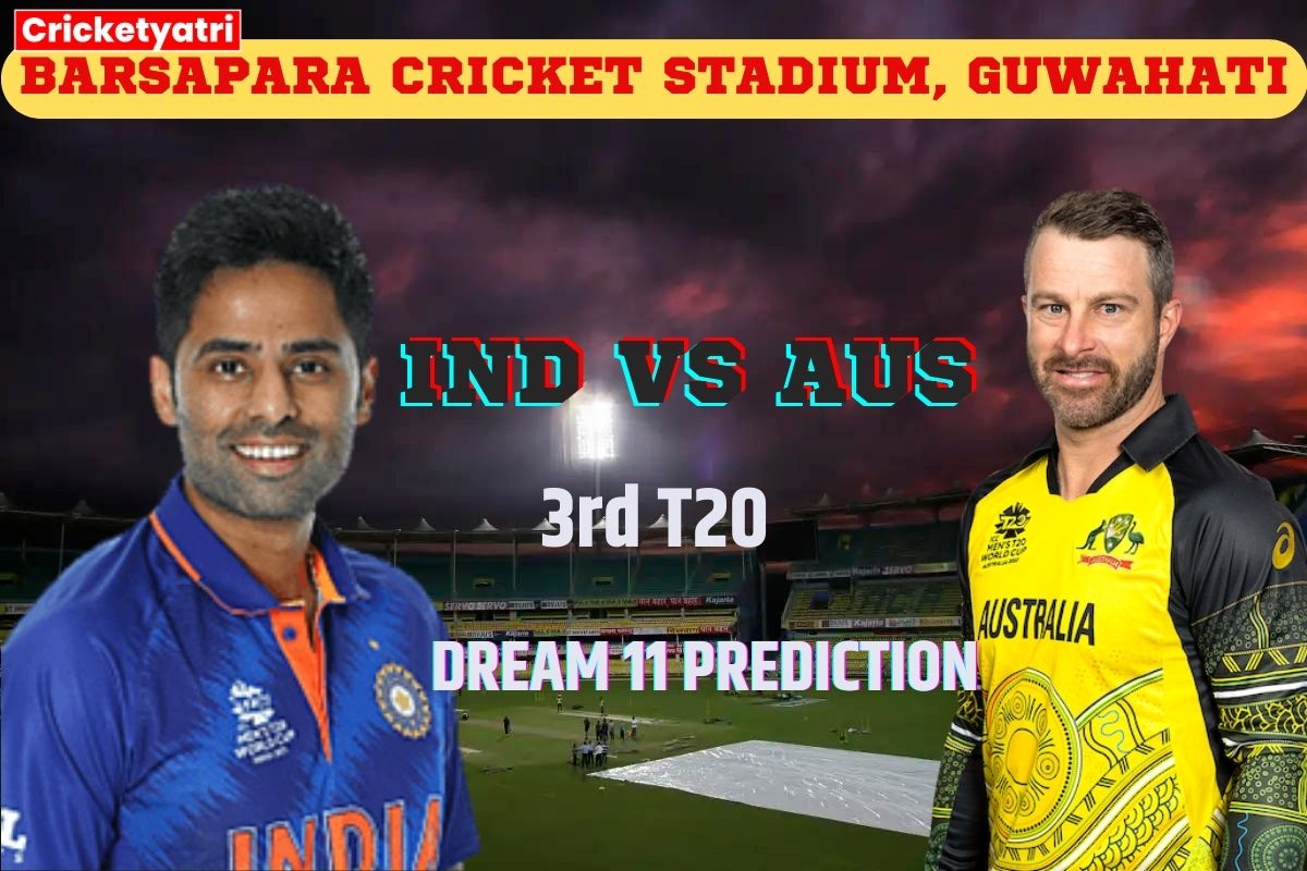 IND vs AUS 3rd T20 Dream 11 Prediction