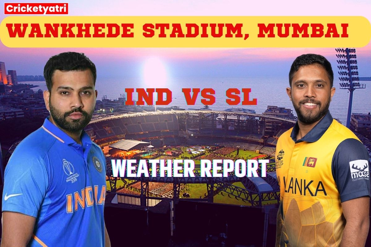 IND vs SL Weather Report
