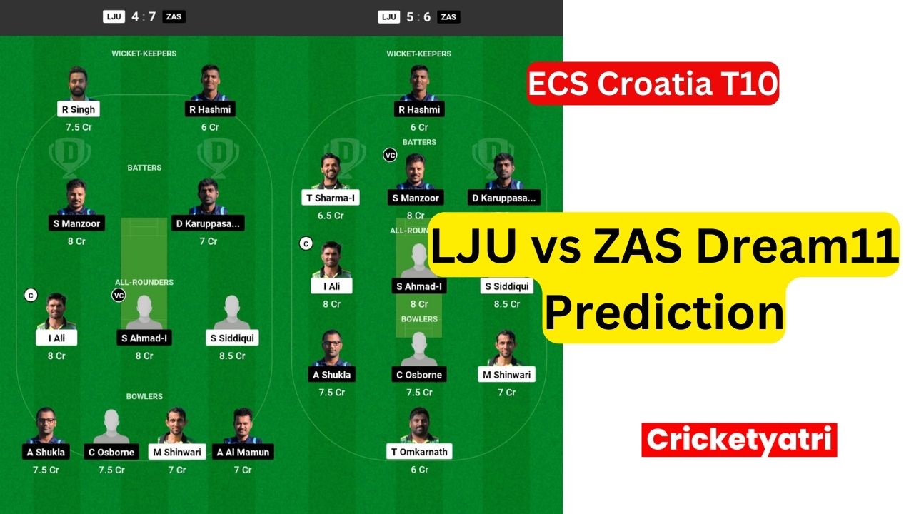 LJU vs ZAS Dream11