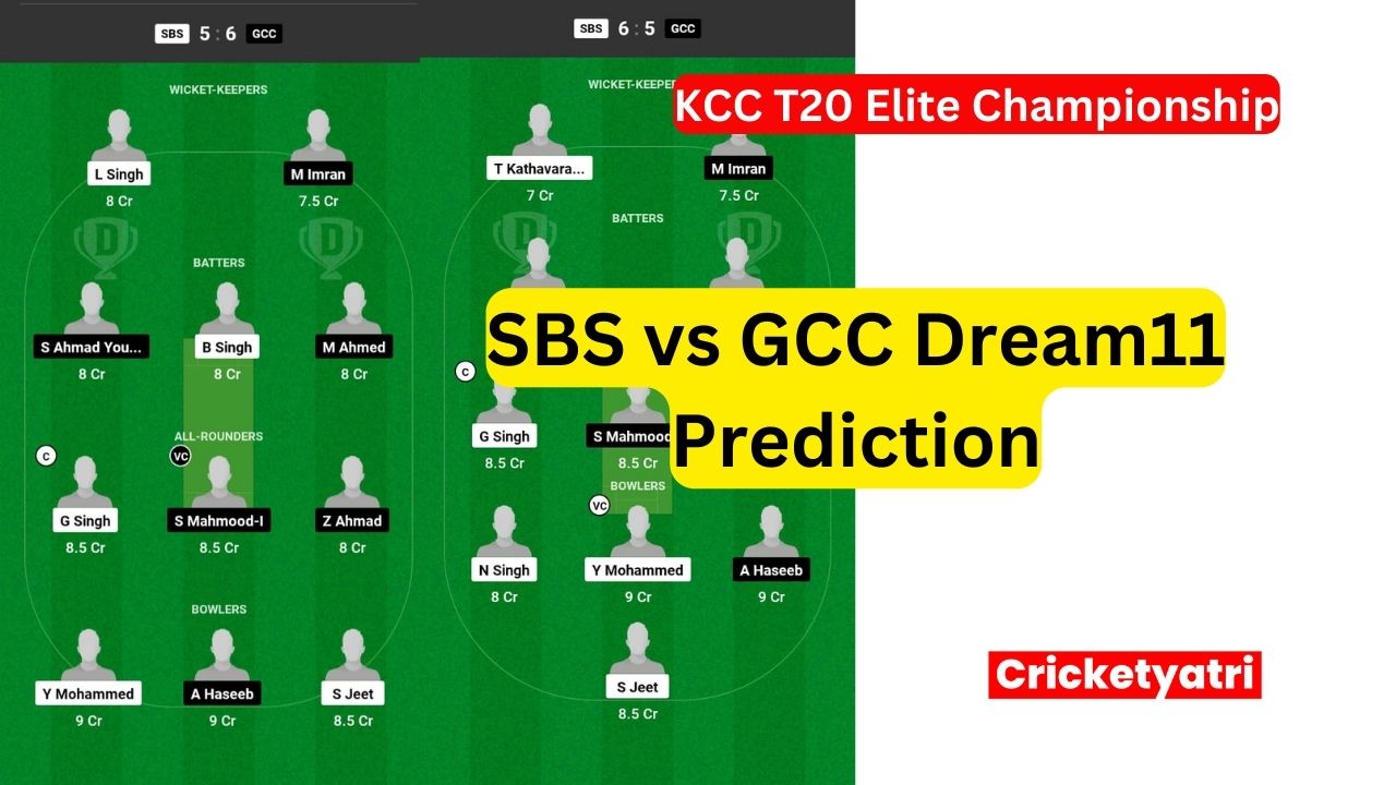 SBS vs GCC Dream11