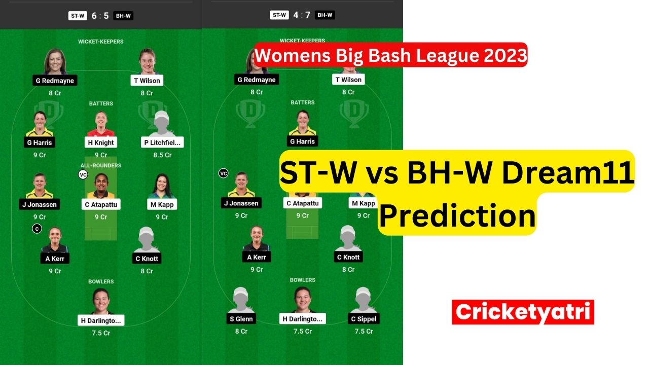 ST-W vs BH-W Dream11