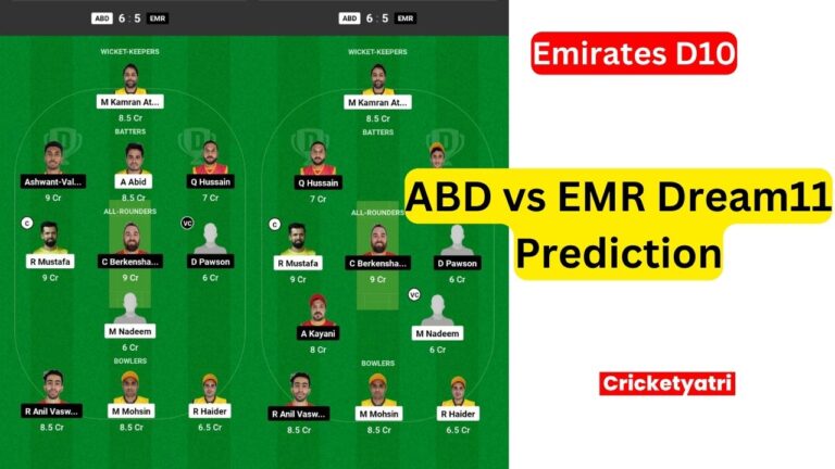 ABD vs EMR Dream11