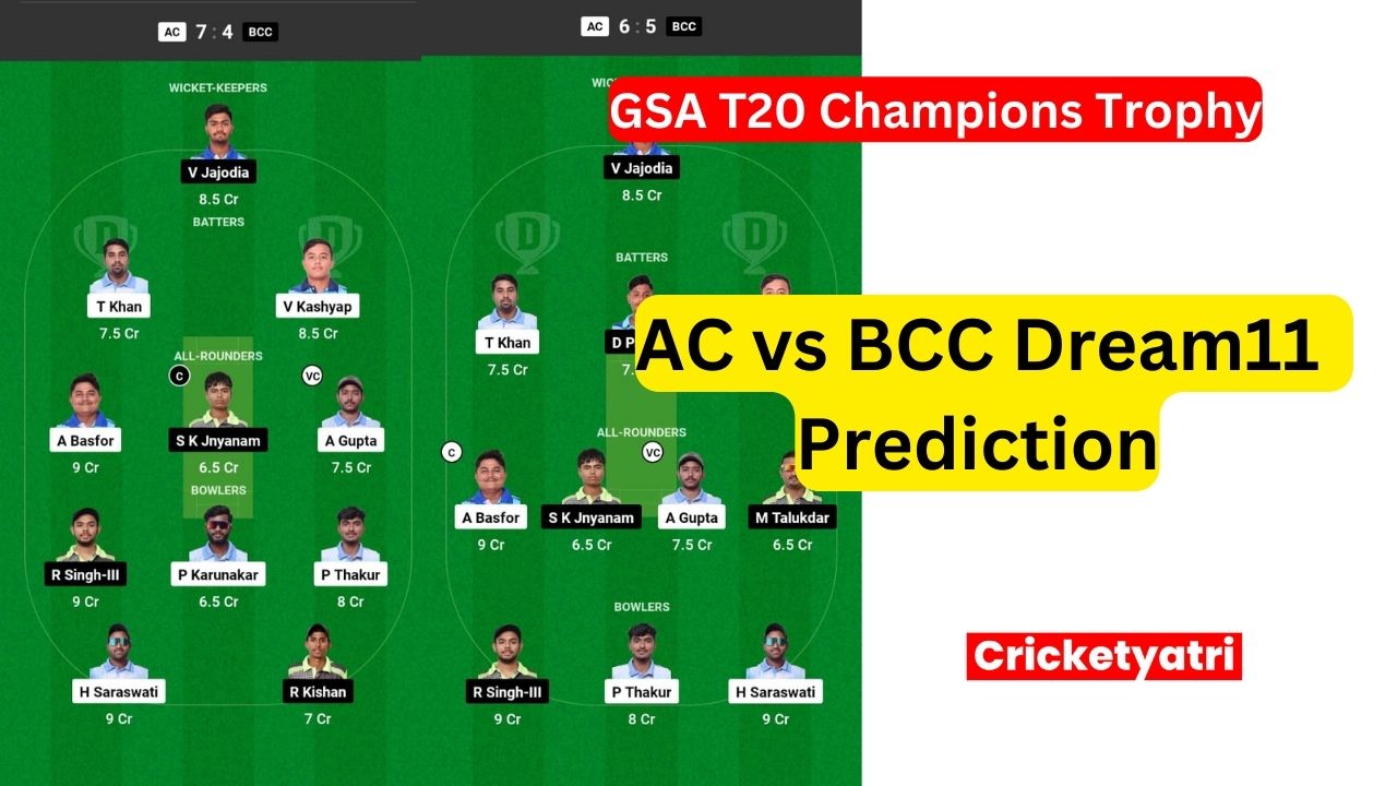 AC vs BCC Dream11