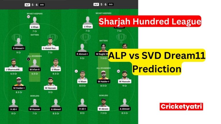 ALP vs SVD Dream11