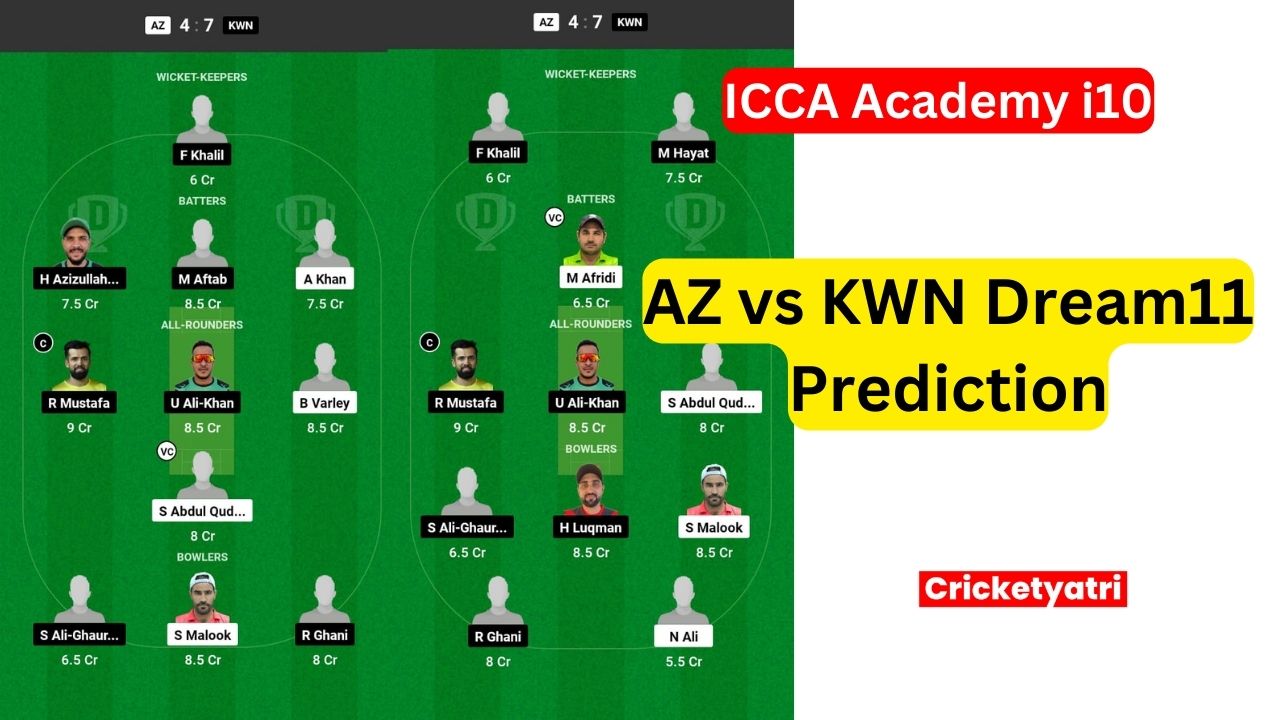 AZ vs KWN Dream11