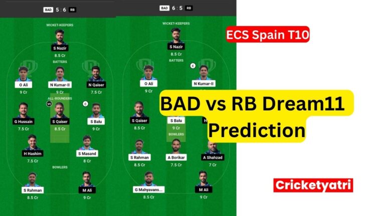 BAD vs RB Dream11 Prediction (1)
