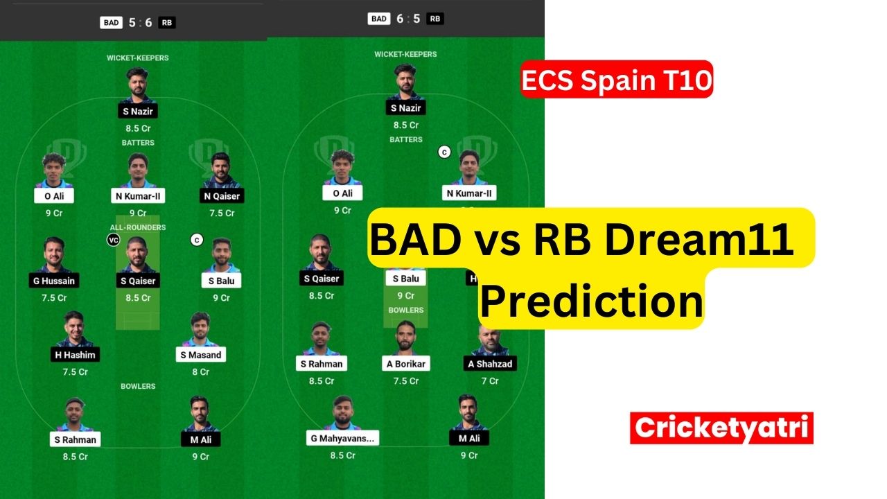 BAD vs RB Dream11 Prediction (1)