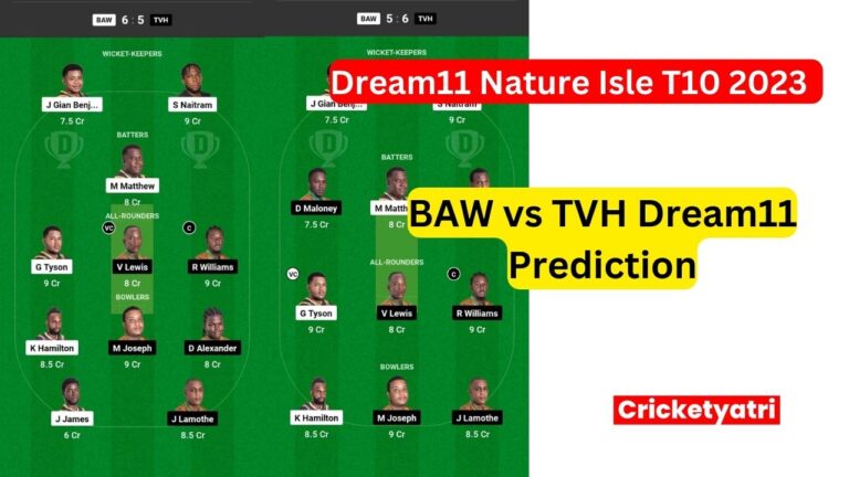 BAW vs TVH Dream11