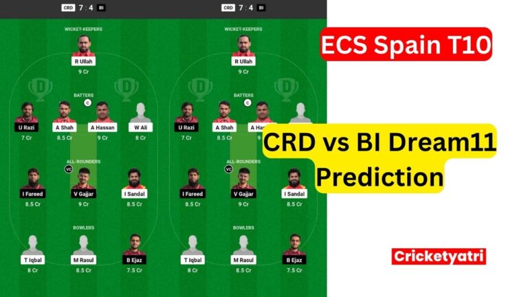 CRD vs BI Dream11 Prediction