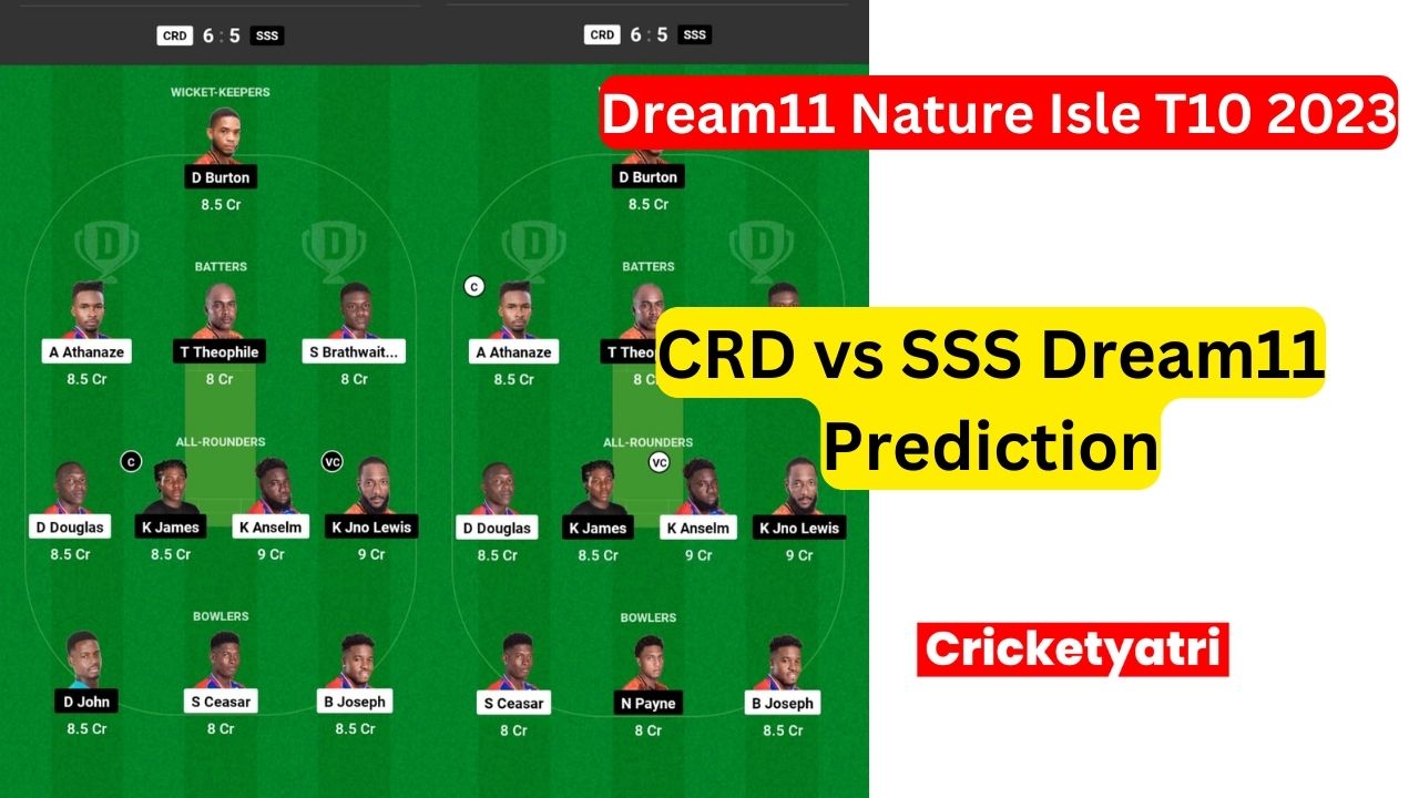 CRD vs SSS Dream11