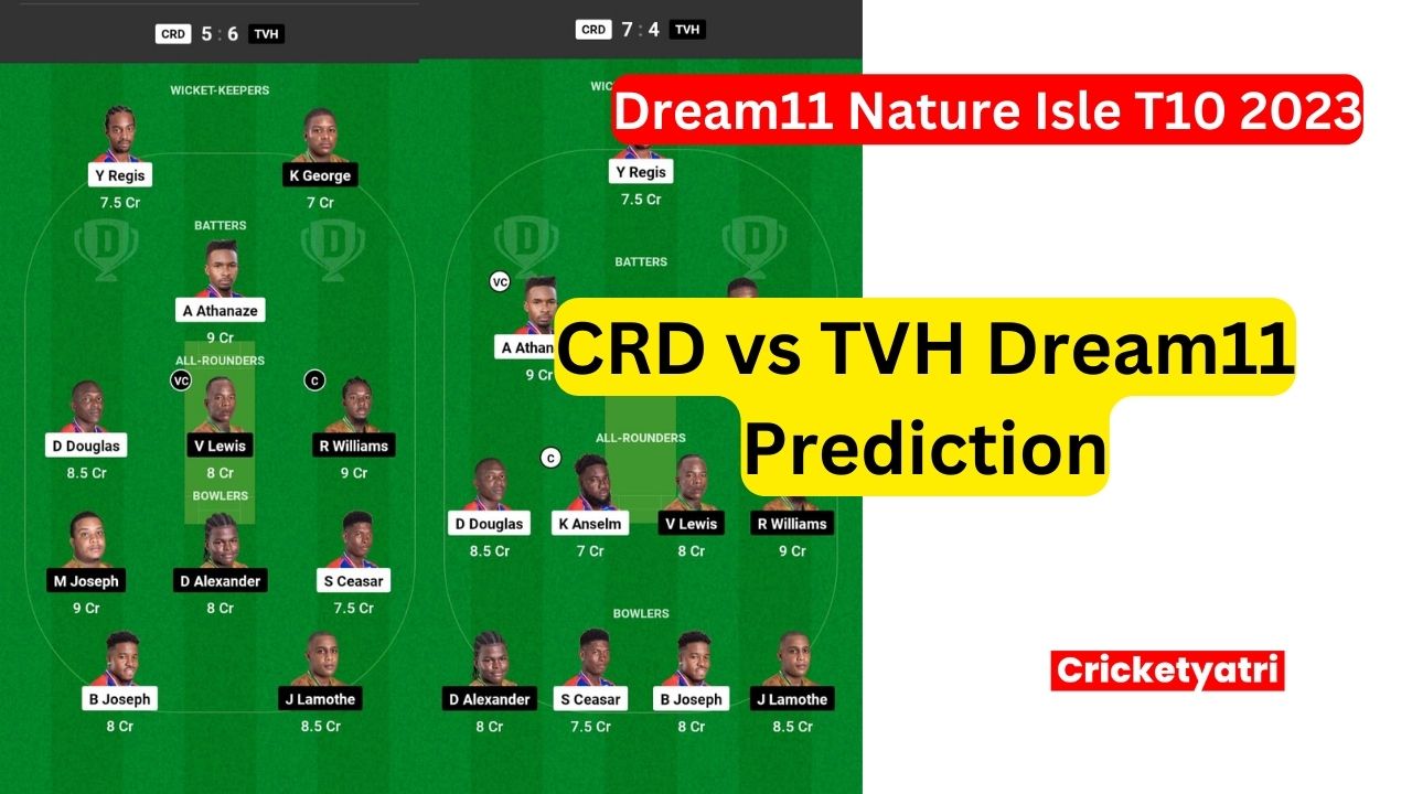 CRD vs TVH Dream11