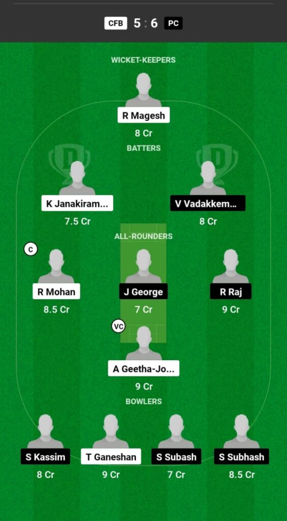 CSG vs AZ Dream11