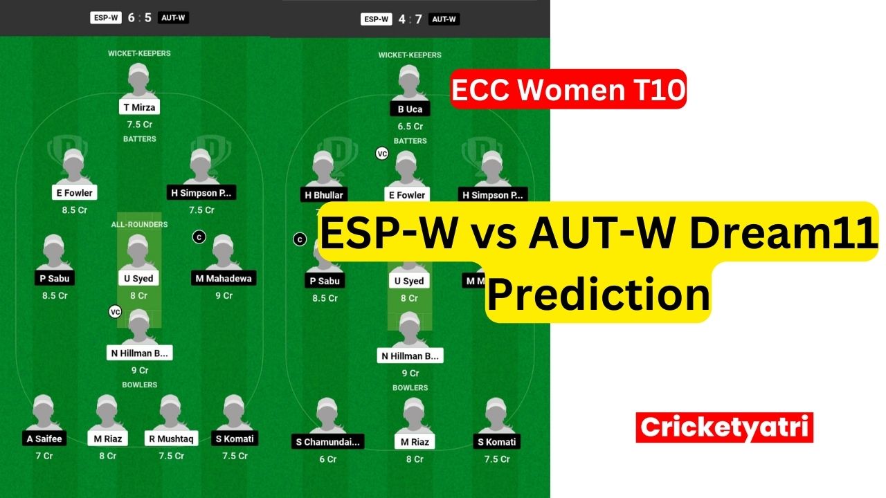 ESP-W vs AUT-W Dream11