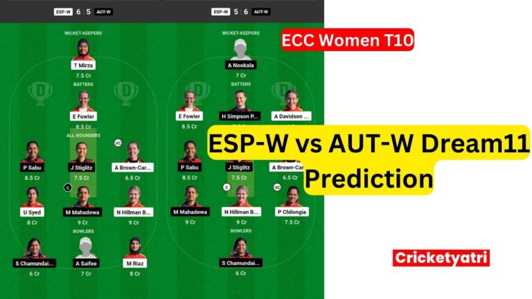 ESP-W vs AUT-W Dream11