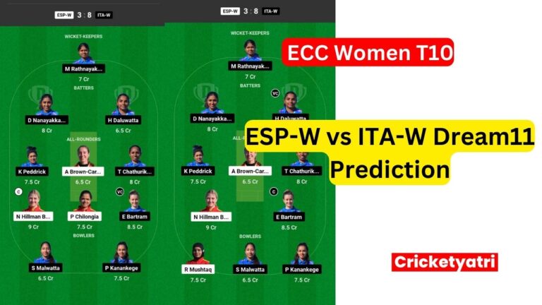 ESP-W vs ITA-W Dream11