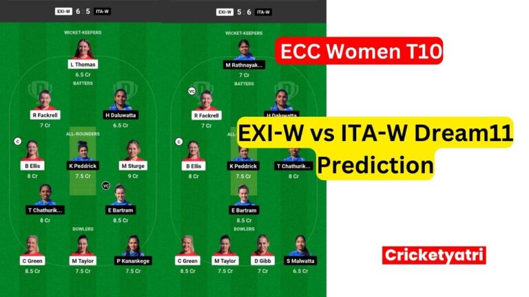 EXI-W vs ITA-W Dream11